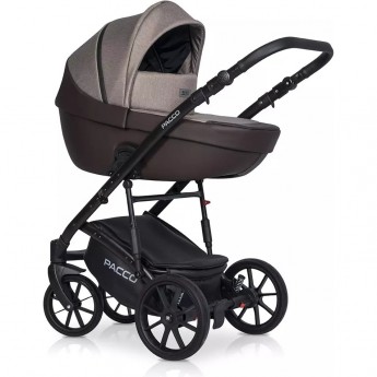 Коляска 3 в 1 RIKO BASIC PACCO 07 Mokka (кофейный-темно-коричневый)